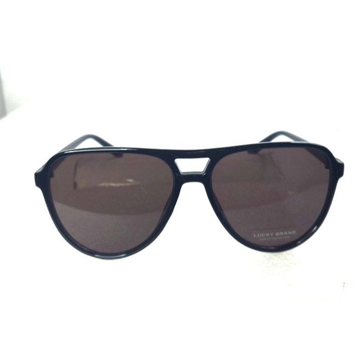 Lucky Brand Slbd130 Cat Eye Sunglasses Black Aviator Nwt 100Uv 5713140